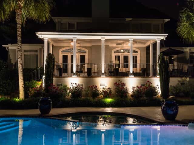  Jonesboro, AR home with custom pool lights